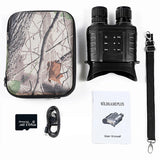 W550B Professional Tactical Telescope Camera 20X Optical Infrared Night Vision Binoculars for Hunting with 4 inch Large Screen