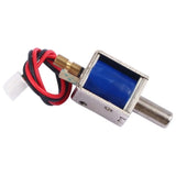 Solenoid Lock Electromagnetic Valve Lock LY-032 DC12V Mini Electric Lock Push-pull Round Mouth Solenoid Valve Electric Bolt Lock