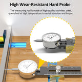Table Saw Dial Gauge Adjustable Dial Indicator 130-220mm Saw Calibration Tool Calibrating Machinery Hand Woodworking Tools