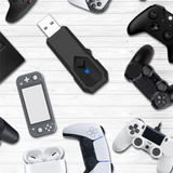 Wireless USB Converter For PS5 PS4 PS3 Switch OLED Bluetooth Gamepad Game Controller Adapter Wired Controller Adapter