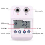 FLM-3 Portable Digital Flow Monitor Digital Display Multi-Functional Water Purification Filtration Automatic Alarm