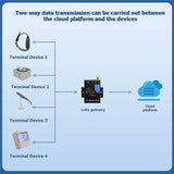 Lora To 4G Wireless Module For Iot For Remote Data Acquisition And Transmission DTU485/232 TTL