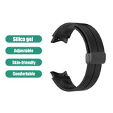 22cm Sport Watch Strap Replacement Parts Waterproof Sports Bracelet Soft for Samsung Galaxy Watch5 Pro for Samsung Galaxy Watch4