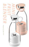 Portable 1400mAh Wireless Fruit Mixers USB juicer Fresh Juice Bottle Blender 4 Blades Food Milkshake Ice Crush Cup