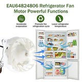 EAU64824806 Refrigerator Evaporator Motor Freezer Fan Replacement For LG Refrigerator Accessories Motor Freezer Fan Repair Parts