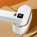 Mini Travel Rotating Steam Iron Handheld Wet and Dry Double Hot Steam Generator Portable Garment Steamer Home Hanging Ironin