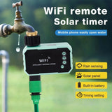 New WiFi Solar Smart Irrigation Controller APP Control Automatic Irrigation System Outdoor Water Timer Garden Watering Tools