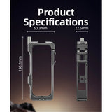 Protective Frame For360 X4 Air Stylish Aluminum Alloy Expand The Protective Cage Sports Camera Protection Shell