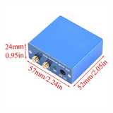 Magnetic Antenna Amplifier Portable 250MW Passive Loop Antenna SMA/BNC/3.5MM Audio Low Loss Broadband For And VHF