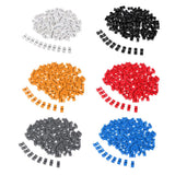 100 Pieces 8mm Fader Knob Caps Touch Sensitive Slider Ribbed Mixer Push Caps