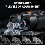 NV338 4K UHD Infrared Night Vision Binoculars 800M Digital Binocular Telescopes Camera for Hunting Camping with 4.5inch Screen