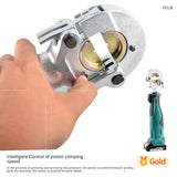 Es-300/400 Portable Cordless Hydraulic Clamp Lithium Battery Crimping Copper Aluminum Cable Terminal Crimping Range 300/400Mm