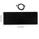 Grounding Mat Earth with 16ft Cord for Indoor Use Desk Bed Sleep Mat Stress Relief Fatigue Reduction Better Sleep Home Office