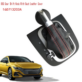 LHD DSG Gear Shift Knob With Dust Leather Cover Gearbox Shift Lever For VW Golf 6 MK6 GTI GLI Scirocco 16D713203A