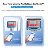 WiFi+BT MPPT Solar Charger Controller 30A 12V/24V/36V/48V/60V LCD Display Dual USB 5V Output APP Remote Control Solar Charge