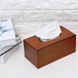 Rectangular Tissue Box Natural Elegance Wood Tissue Box for Living Room Bedroom Kitchen