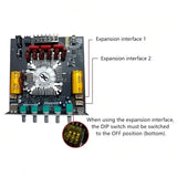 In-car Bluetooth Module Amplifier Board Original TDA7498ETR Chip BT+ AUX + USB Receives Audio Signals Left/Right Speakers Player