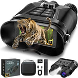 Z80001 58MP IR Night Vision Binoculars Goggles Camera with 600 Meters Range at Night 8X Optical Zoom and Video Recording