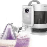 Handheld Spot Cleaner for Pets Car Seats Portable Carpet Cleaner Machine with 100℃ Steam & Deep Cleaning Suction,