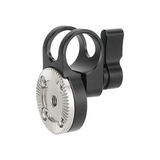 Camera Rod Clamp With ARRI-Style Rosette M6 19Mm Studio System Rod Clamp For Enhanced Camera Stability And Precision A