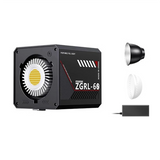 NEW ARRIVAL 60W LED Handheld Video Light Bi-Color 2800K-6500K COB High Power Fill Light Portable Live Broadcast Fill Light US Pl