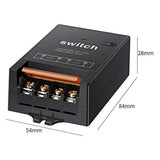 B02B-Remote Control Switch,DC 12V/24V/48V/72V 40A Relay, Wireless RF Switch with 984FT Long Range Remote Switch