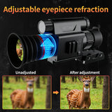 DS-X7 4K UHD Professional Infrared Night Vision Scope Sight Waterproof Digital Monocular Tactical Telescope Camera for Hunting