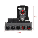 For ANS MIDI 5 Way For Vehicle Accessories 30-200A Car Battery Fuse Block ANG Screw-In Fuse Box Holder