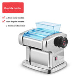 Electric Noodle Dumpling Wrapper Machine Pasta Noodle Maker Wonder Tool Commercial Household Stainless Steel Noodle Press Device