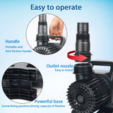 Heto PG-11000 High Flow Submersible Water Pump High Head Garden Fountain Pump Waterfall Pumps Irrigation Hydroponic Pond Pump