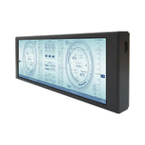 6.86inch 480x1280 Bar IPS LCD Monitor White/Black PC Case Monitor USB Port Built-in Theme Diy CPU GPU Temp