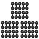 GW-60 Pcs Fingerprint Fingerprint Ink Pad Mini Black Stamp Ink Pad Notary Supplies Identification Security ID Fingerprint