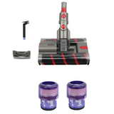 -For Dyson Omni-Glide SV19 Robot Vacuum Replacement Soft Replacement Soft Roller Cleaner Head Double Roller Brush