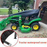 Compact Utility Tractor Cover Waterproof Heavy Duty UV Resistant Cowling Cover