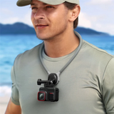 GW-Sports Camera Neck Bracket For Shadowstone Insta360 Neck Bracket X4/Ace Pro/GO3 Action Camera First Person Neck Bracket