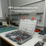 FPV Hardware Pack Box For RC For Aircraft Frame Quadcopter Drone Parts Screws Standoffs Nuts Bolts