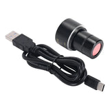 HY-500M IMX CMOS Type-C USB Microscope Camera 5MP 2K FHD Electronic Digital Eyepiece Camera for Soldering Telescope Biological