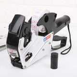 1Pcs New A-line Price Tag Labeller MX-H813 Label Paper Pricing Tag Display Tool 8 Digits Label Maker for Retail Store