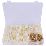 400Pcs 6.3Mm 1 2 3 4 6 8 9 Pin Electrical Automotive Wire Connector Male Female Socket Plug And Pin Header Crimp Wire Terminals