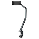 Aluminum Adjustable Tablet Holder Stand for Bed & Desk 360 Rotation Flexible Arm Mount Compatible with iPad Pro Air 4-12.9''