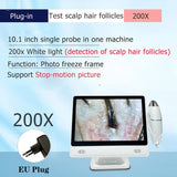 10 Inch HD Digital Skin Analyzer 2026 Professional Hair Scalp Camera Detector Hair Follicle Oil Moisture Test Device Skin Care