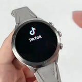 5G Smartwatch With Rotating Camera SIM Card Slot Supports App Downloads (including TikTok) Health Monitoring & Voice Recording