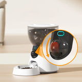 Automatic Pet Feeder 4L Large Capacity Cat Feeder Wifi Remote Control Water Fountain Smart Pet Feeder Pet Product