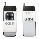 Universal Car Alarm System: 433Mhz, 4-Key RF Remote Control Switch, Garage Door, EV1527 Learning Code, DC 12V