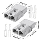 Wire Splice Connector 120A Waterproof Electrical Wire Connector Electrical Wire Connector For Bike Atv Car Lifts Motors Winches