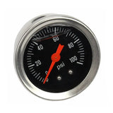 Oil Pressure Regulator Kit With Universal Adjustable Fuel Pressure Regulator Gauge+ AN6 Fuel Line Hose+ Fittings End Kit