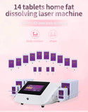 Professional laser liposuction device, anti-cellulite beauty device, body sculpting and weight loss.