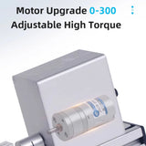 Lure Winding Epoxy Glue Machine Professional Fishing Rod Winding Machine DIY Fishing Rod Building Elctric-Drive Machine