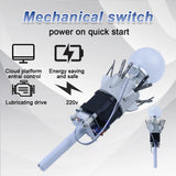Mechanical Petal Opener Electric Mechanical Flower Simulation Opening and Closing Device DIY Petal Prop