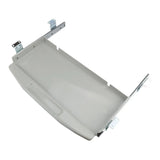 Under Desk Keyboard Tray Metal Ergonomic, Keyboard Platform, Slide Out Computer Drawer for Working Office Home Typing Study